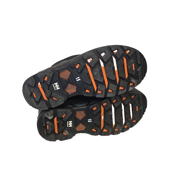 Helly Hansen Men's HHF146111 CTCP IceFx WP Felt Pack Boot Black/Orange Size 15M - Picture 7 of 7